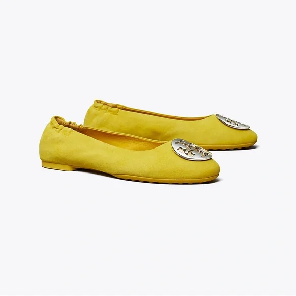 Tory Burch Yellow Ballet Flats - Picture 7 of 7
